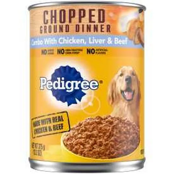 12/13.2 oz. Pedigree Traditional Ground Dinner Chopped Combo - Health/First Aid